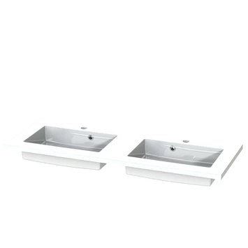 Tiger Karlo Badkamermeubel 120 Cm Hoogglans Wit Met Wastafel Hoogglans Wit 2 Tiger Karlo Badkamermeubel 120 Cm Hoogglans Wit Met Wastafel Hoogglans Wit - Afbeelding 2