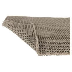 Differnz Badmat Wafel Taupe 50x80 Cm -Badkamer Winkel 123 1059