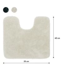 Sealskin Toiletmat Angora 55x60cm Off-white -Badkamer Winkel 123 1092