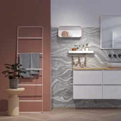 Tiger S-line Frame Spiegel 60x70 Cm Mat Wit -Badkamer Winkel 123 1115