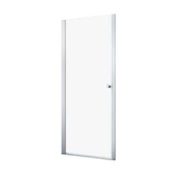 Sealskin Douchedeur Nis Hooked 90x200cm Hoogglans Aluminium -Badkamer Winkel 123 1194