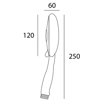 Tiger Handdouche Bologna Ø12 Cm 4 Standen 7 Tiger Handdouche Bologna Ø12 Cm 4 Standen - Afbeelding 7