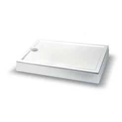 Allibert Fix Alu Mantel Voor Douchebak 90 Cm Wit