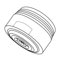 Tiger Straalregelaar Antikalk M24 Waterbesparend 2 Stuks -Badkamer Winkel 123 1349