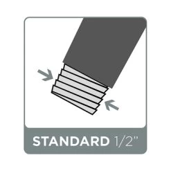 Tiger Splash Wandhouder Konisch Draaibaar Chroom -Badkamer Winkel 123 1361