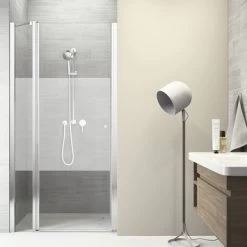 Sealskin Swingdeur Voor Nis Code L 2-delig 100x197 Cm Met Gesatineerde Band