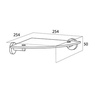 Tiger Hoekplanchet Boston RVS 4 Tiger Hoekplanchet Boston RVS - Afbeelding 4
