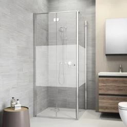 Sealskin Douchewand Code R 80x197 Cm Met Gesatineerde Band