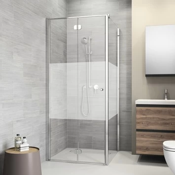 Sealskin Douchewand Code R 80x197 Cm Met Gesatineerde Band 1 Sealskin Douchewand Code R 80x197 Cm Met Gesatineerde Band