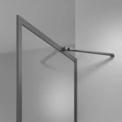 Sealskin Inloopdouche Type A3 Contour 88x200 Cm Mat Grijs -Badkamer Winkel 123 1483