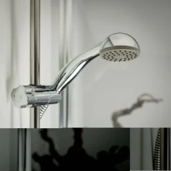 Tiger Doucheset Splash Como Met Glijstang Chroom -Badkamer Winkel 123 1547