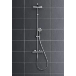Hansgrohe Douchesysteem Vernis Blend 200 Met Thermostaatkraan Chroom -Badkamer Winkel 123 1624