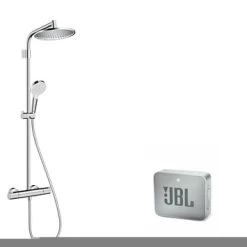 Hansgrohe Regendouche Crometta S240 Met Thermostatische Kraan Incl. Gratis JBL Speaker