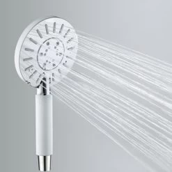 Tiger Regendoucheset Akcent Chroom Wit -Badkamer Winkel 123 1656