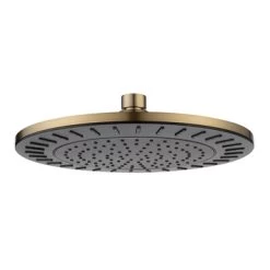 Tiger Regendoucheset Akcent Zwart/messing Incl Kraan En Handdouche Met 3 Straalstanden -Badkamer Winkel 123 1661