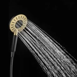 Tiger Doucheset Akcent 3 Straalstanden Zwart/messing 19 Tiger Doucheset Akcent 3 Straalstanden Zwart/messing -Badkamer Winkel 123 1681