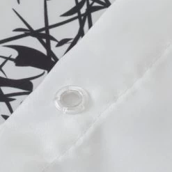 Sealskin Douchegordijn Flow 180x200cm Zwart/wit 17 Sealskin Douchegordijn Flow 180x200cm Zwart/wit -Badkamer Winkel 123 1758