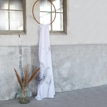 Sealskin Douchegordijn Flow 180x200cm Zwart/wit 9 Sealskin Douchegordijn Flow 180x200cm Zwart/wit - Afbeelding 9