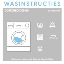 Sealskin Douchegordijn Flow 180x200cm Zwart/wit 21 Sealskin Douchegordijn Flow 180x200cm Zwart/wit -Badkamer Winkel 123 1762