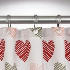 Sealskin Douchegordijn Amor Rood 180x200 Cm 6 Sealskin Douchegordijn Amor Rood 180x200 Cm -Badkamer Winkel 123 1806