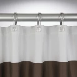 Sealskin Douchegordijn Urban Textiel Bruin/Beige 200x180 Cm 6 Sealskin Douchegordijn Urban Textiel Bruin/Beige 200x180 Cm -Badkamer Winkel 123 1815