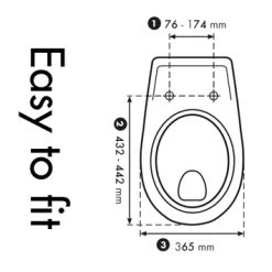 Cedo Mojave Beach Wc Bril Wit Softclose Duroplast -Badkamer Winkel 123 1842