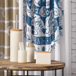 Sealskin Toiletborstelgarnituur Grace Zand -Badkamer Winkel 123 1858