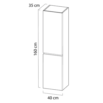 Tiger Karlo Kolomkast Naturel Eiken 160 Cm 4 Tiger Karlo Kolomkast Naturel Eiken 160 Cm - Afbeelding 4