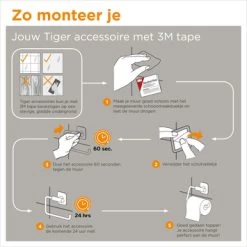 Tiger Tune Toiletrolhouder Met Klep Geborsteld Zwart/mat Zwart -Badkamer Winkel 123 1962