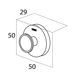 Tiger Haak Urban Groot Wit -Badkamer Winkel 123 1988