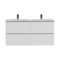 Tiger Karlo Badkamermeubel 120 Cm Hoogglans Wit Met Wastafel Hoogglans Wit 11 Tiger Karlo Badkamermeubel 120 Cm Hoogglans Wit Met Wastafel Hoogglans Wit -Badkamer Winkel 123 2