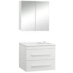 Style Badmeubelset Rechts Mat Wit 60 Cm