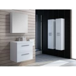 Atlantic Kolomkast Sienna+Alice+Clara Wit -Badkamer Winkel 123 201