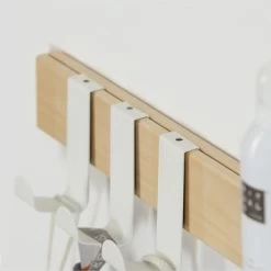 Sealskin Kapstok Met Spiegel Brix Wit 10 Sealskin Kapstok Met Spiegel Brix Wit -Badkamer Winkel 123 2045