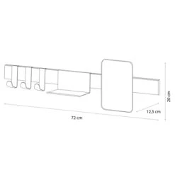 Sealskin Kapstok Met Spiegel Brix Wit 14 Sealskin Kapstok Met Spiegel Brix Wit -Badkamer Winkel 123 2049
