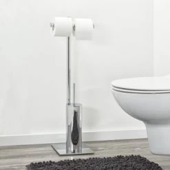 Sealskin Toiletrek Tube Metaal Chroom -Badkamer Winkel 123 2053