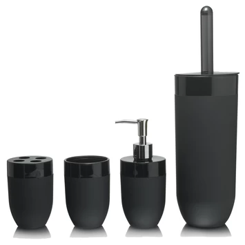 Sealskin Toiletborstelhouder Bloom Zwart 3 Sealskin Toiletborstelhouder Bloom Zwart - Afbeelding 3