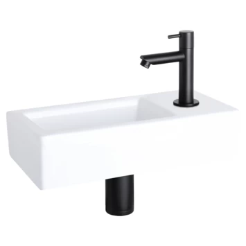 Differnz Fonteinset Ravo Rechts Wit Keramiek 1 Differnz Fonteinset Ravo Rechts Wit Keramiek