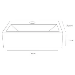 Differnz Dif Fonteinset Argus Wit -Badkamer Winkel 123 2187