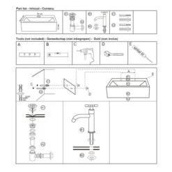 Differnz Dif Fonteinset Argus Wit -Badkamer Winkel 123 2188