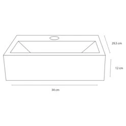 Differnz Dif Fonteinset Argus Wit -Badkamer Winkel 123 2192