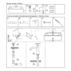 Differnz Dif Fonteinset Argus Wit -Badkamer Winkel 123 2193