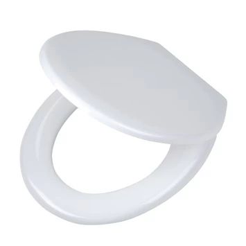 Tiger WC Bril Mason Wit Kunststof Met Softclose 2 Tiger WC Bril Mason Wit Kunststof Met Softclose - Afbeelding 2