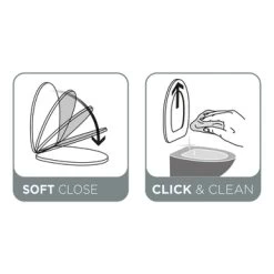 Tiger WC Bril Mason Wit Kunststof Met Softclose 14 Tiger WC Bril Mason Wit Kunststof Met Softclose -Badkamer Winkel 123 2298