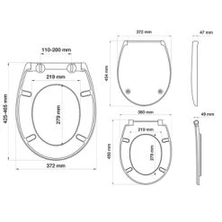 Tiger WC Bril Amadora Wit Kunststof Met Softclose 20 Tiger WC Bril Amadora Wit Kunststof Met Softclose -Badkamer Winkel 123 2330