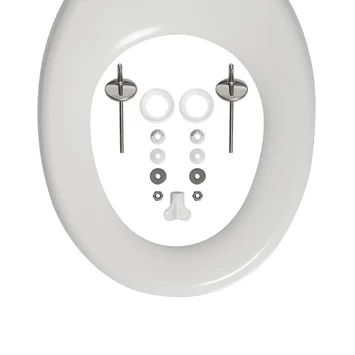 Tiger WC Bril Aiden Zwart Kunststof Met Softclose 4 Tiger WC Bril Aiden Zwart Kunststof Met Softclose - Afbeelding 4