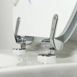 Tiger WC Bril Reno Wit MDF Met Softclose -Badkamer Winkel 123 2368