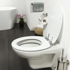 Tiger WC Bril Reno Wit MDF Met Softclose -Badkamer Winkel 123 2369