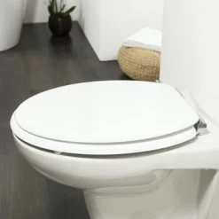 Tiger WC Bril Reno Wit MDF Met Softclose -Badkamer Winkel 123 2370