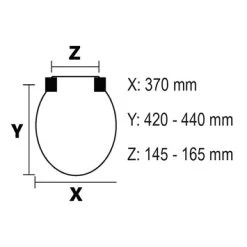 Bemis WC Bril Venezia Wit Kunststof Met Softclose -Badkamer Winkel 123 2384